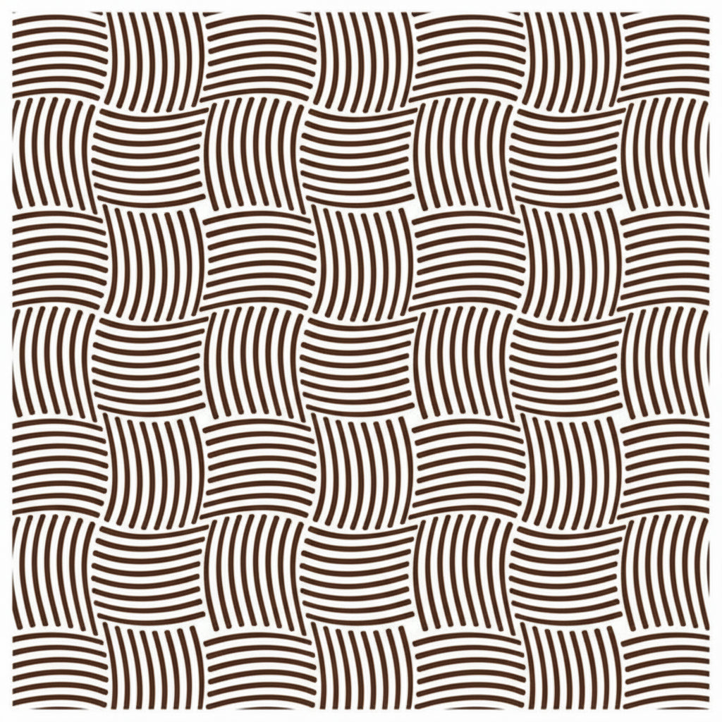 Basket Weave Printed Tissue Paper