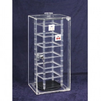 Rotating Acrylic Earring Display Case