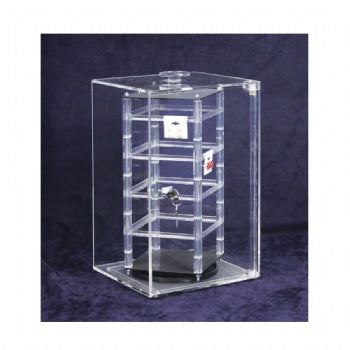 Rotating Acrylic Earring Display Case
