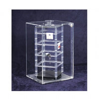 Rotating Acrylic Earring Display Case – Novel Box