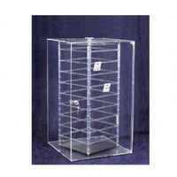 Rotating Acrylic Earring Display Case – Novel Box