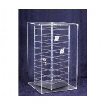 Rotating Acrylic Earring Display Case