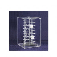 Rotating Acrylic Earring Display Case – Novel Box