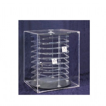 Rotating Acrylic Earring Display Case