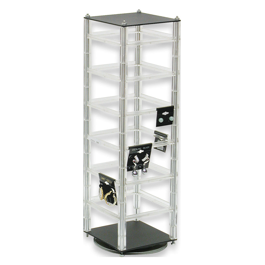Acrylic Rotating Hanging Earring Card Display