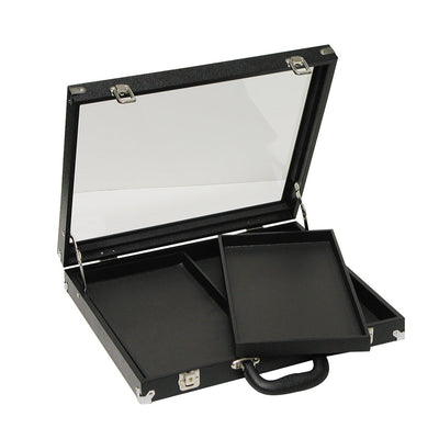 Glass-Top Display Case for Tray
