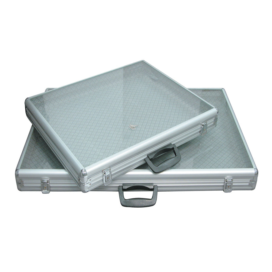 Aluminum Tempered Glass-Top Display Case