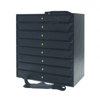 Travel Storage Organizer with 8 Sample Trays