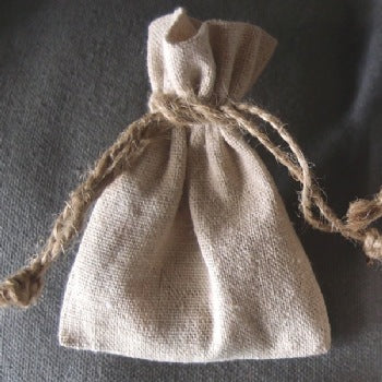 Linen Bag with Jute Cord 3