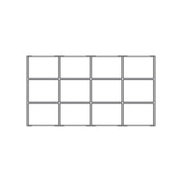 12 Compartment Full Size Tray Liner