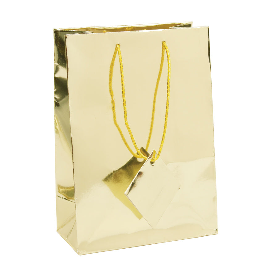 X-Large Metallic Gold Bag
