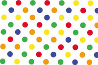 Watercolor Dots Printed Tissue Paper