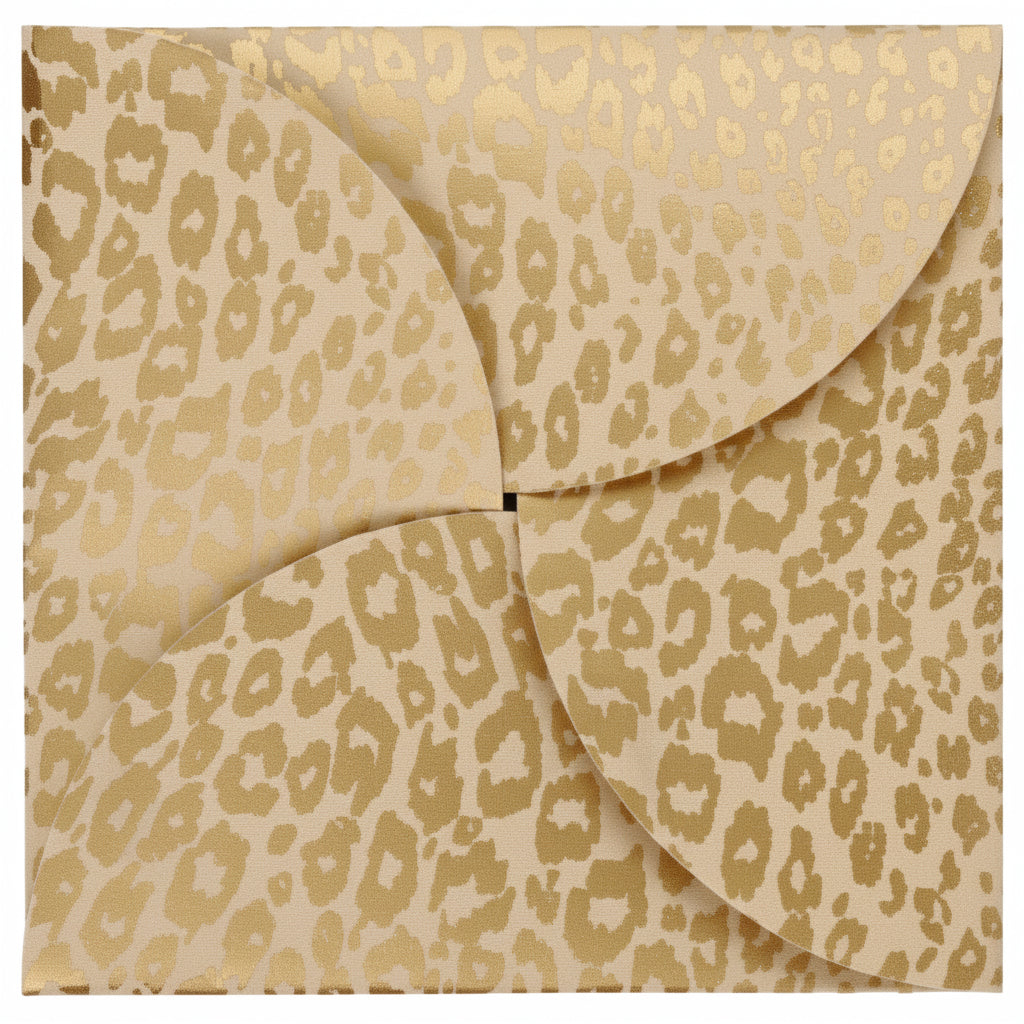 Golden Cheetah Gift Card Folder