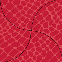 Red Croc Gift Card Folder