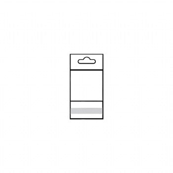 Clear OPP Bags with Hanging Header 2 x 2 (x1000)