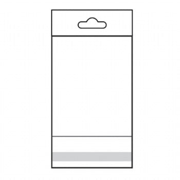 Clear OPP Bags with Hanging Header 3 x 4 (x1000)