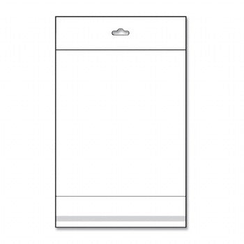 Clear OPP Bags with Hanging Header 8 x 10 (x1000)