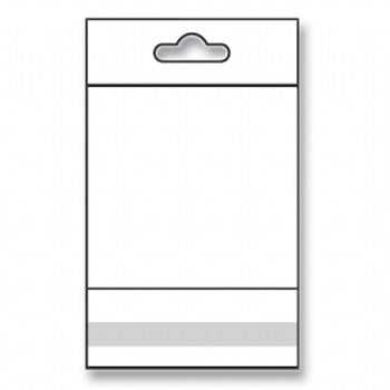 Clear OPP Bags with Hanging Header 3 x 3 (x1000)