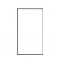 Ultra Clear OPP Bags with Adhesive Seal 6 x 9 (x1000)