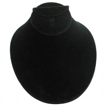 Low Profile Black Velvet Combination Neck Form