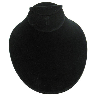 Low Profile Black Velvet Combination Neck Form