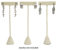 Beige Linen Earring Tree (Medium)
