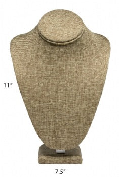 Necklace Jewelry Display Bust Stand (Large)