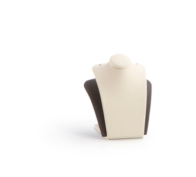Chocolate/Beige Leatherette Small Pendant Stand
