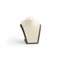 Chocolate/Beige Leatherette Large Pendant Stand