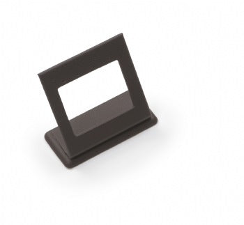 Chocolate Leatherette 2 Pairs Earring Stand