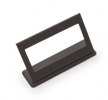 Chocolate Leatherette 4 Pairs Earring Stand