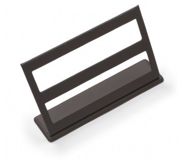 Chocolate Leatherette 12 Pairs Earring Stand