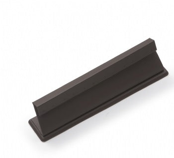 Chocolate Leatherette 6 Pairs Earring Stand