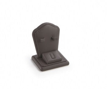 Chocolate Leatherette Ring/Pendant/Earring Stand