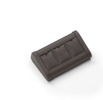 Chocolate Leatherette 3 Pendant Stand