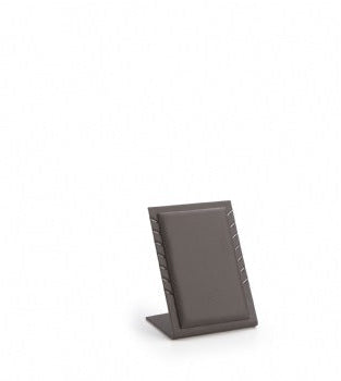 Chocolate Leatherette 7 Pendant Stand