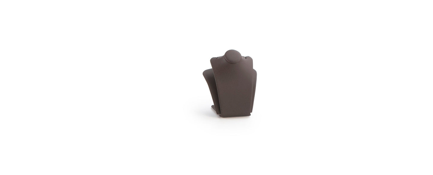 Chocolate Leatherette Small Pendant Stand