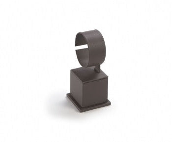 Chocolate Leatherette Medium Watch Stand