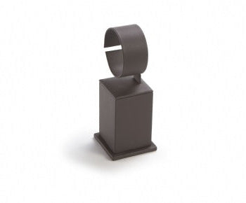 Chocolate Leatherette Tall Watch Stand