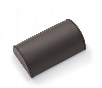 Chocolate Leatherette Large Bracelet Dome