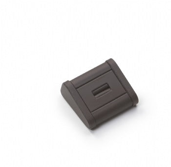 Chocolate Leatherette 1 Ring Slot Stand