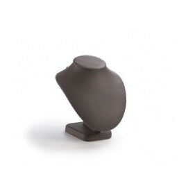 Chocolate Leatherette Medium Wood Neckform