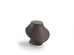 Chocolate Leatherette Large Neckform