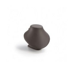 Chocolate Leatherette Medium Neckform