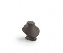 Chocolate Leatherette Small Neckform