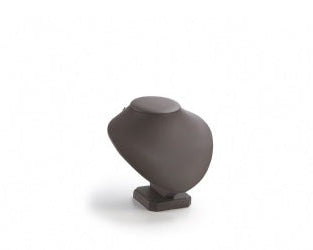 Chocolate Leatherette Large Neckform