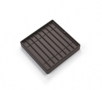 Chocolate Leatherette 8 Bracelet Tray