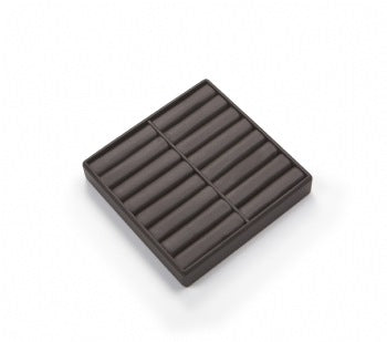Chocolate Leatherette 16 Bangle Tray