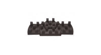 Chocolate Leatherette Showcase Display Set