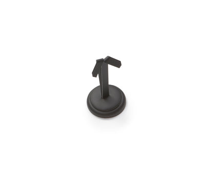 Black Leatherette Earring Stand